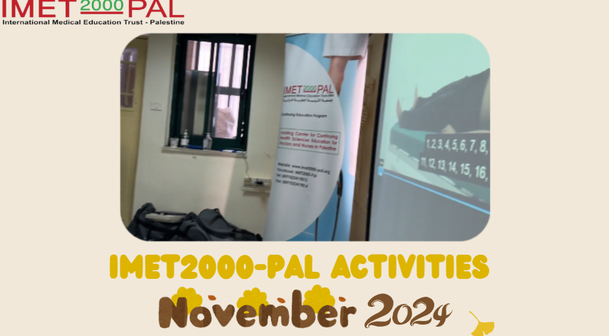 IMET2000-Pal Activities November 2024